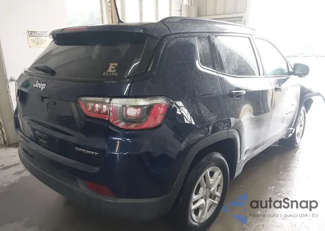 2018 Jeep Compass Sport Fwd z USA, uszkodzony, nr VIN 3C4NJCAB2JT301670